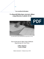 Les Cercles de Lecture Un Dispositif Didactique Structuré Alliant Compréhension Et Plaisir de Lire