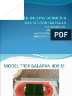 Model Trek Balapan 400meter Dan Sektor Balingan (Baru)