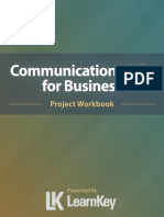 Communication Skills For Business (CSB) Student Workbook