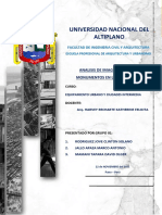 Analisis de Imagen Urbana de Puno