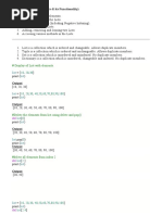 List Programs (Python Lists & Its Functionality) : # Display of List With Elements