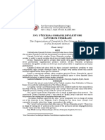 XVI. Yüzyılda Osmanlı Devletinde Çavuşluk Teşkilatı - Ümit KOÇ