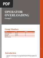 Operator Overloading (Final)