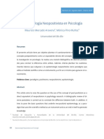 Epistemología Neopositivista en Psicología - Mauricio Mercado Aravena y Mónica Pino Muñoz