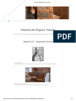 Historia del Órgano Tubular _ Sutori