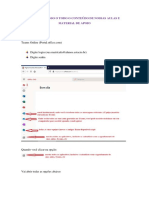 Passo A Passo para Acessar Dados, Material Das Aulas