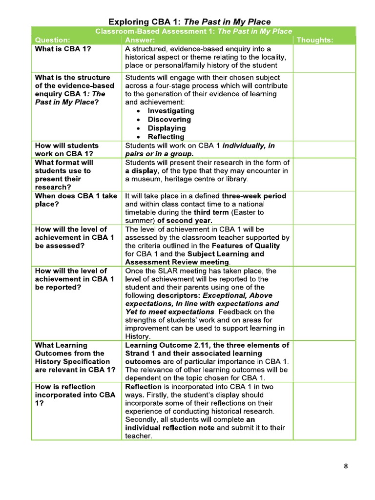 Exploring Cba 1 | PDF