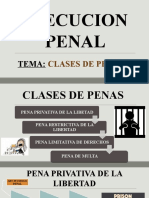 Clases de Pena - Exposicion