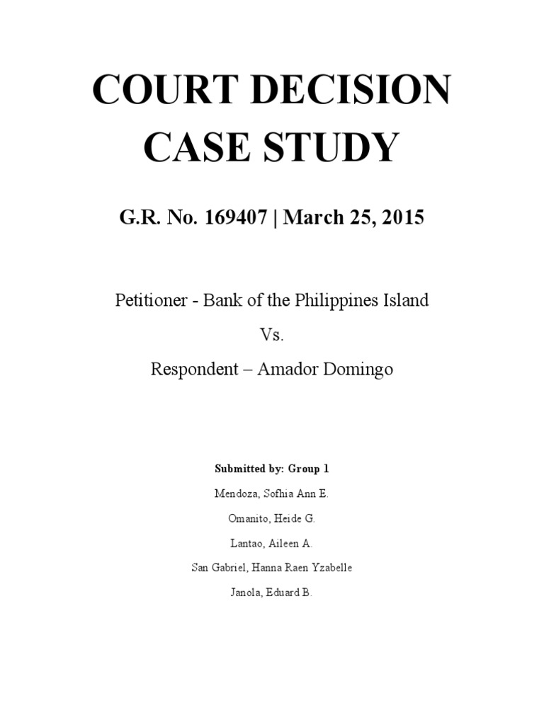 BPI vs. Domingo: Novation Case Analysis | PDF | Lawsuit | Promissory Note