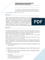 Computer Programming & Applications (Me-214) Assignment Questions (Chapter # 06)