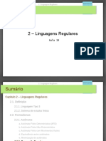 Linguagens Regulares: Autômatos, Expressões e Gramáticas