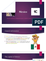 Mexico: Project Made By: Burdeanu Bianca, Florescu Andrei, Serban Andrei