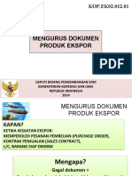 Dokumen Ekspor 2014