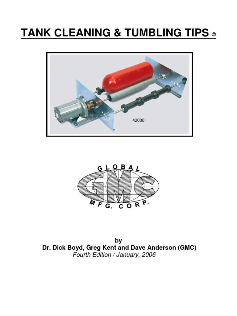 Tank Cleaning & Tumbling Tips Scuba Diving Oxygen