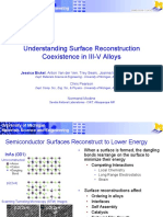 Understanding Surface Reconstruction Coexistence in III-V Alloys