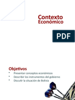 Contexto Económico Bolivia PIB Crecimiento Sectores