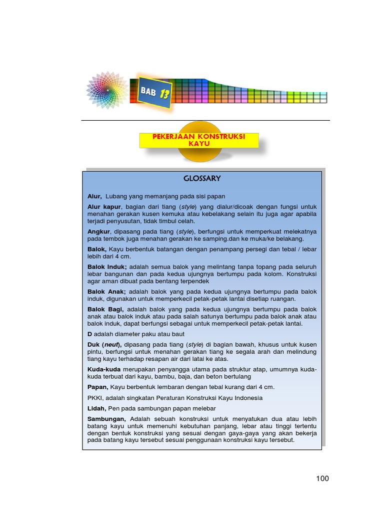 Sambungan Kayu dalam Konstruksi Bangunan | PDF | Griya & Taman ...