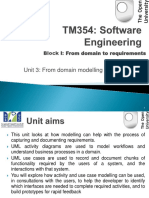 Unit 3: From Domain Modelling To Requirements