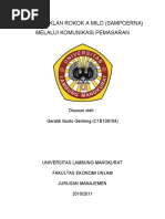 Download Analisis Iklan Rokok a Mild by Geraldi Gusto Gentong SN54756920 doc pdf