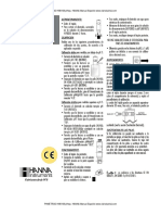 Phmetros Hi98108 Phep Hanna Manual Español