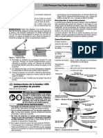 Certificado Bomba de Presion