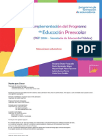 Implementacion de PEP 2004 SEP. Manual Para Educadores. Pastor Hernandez Perez Lemus y Ocan