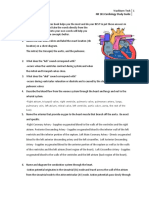 NR 161:cardiology Study Guide Cardiology Study Guide