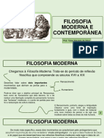 3 - Filosofia Moderna e Contemporânea