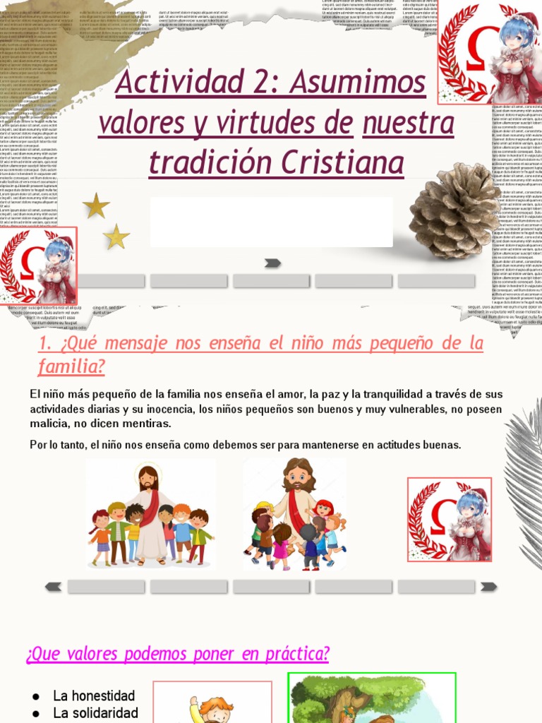 Valores Cristianos en la Familia | PDF | Amor | Jesús