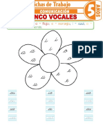 Fichas de Trabajo Vocales