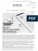 Noticias - Revista - Foro - Pasos y Requisitos para Realizar Una Declaración Sucesoral en Venezuela