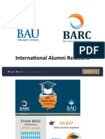 BARC International Alumni Presentation