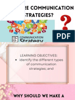 Communication Strategies Explained