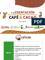 Competitividad Para Cafe y Cacao