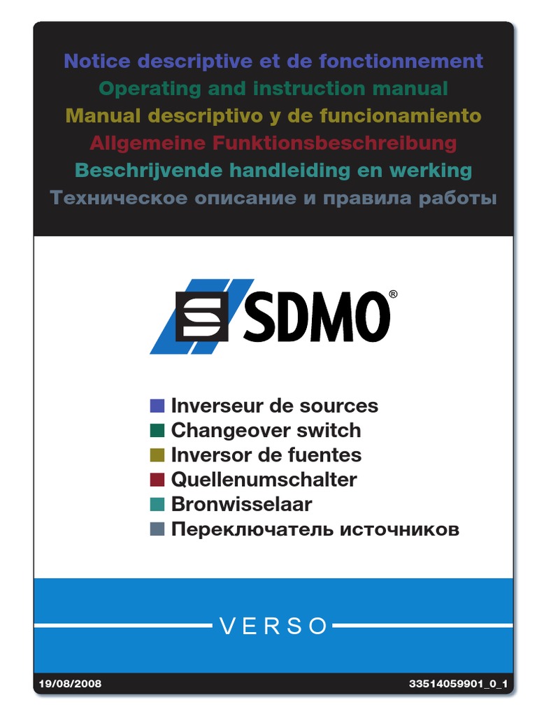Inverseur VERSO | PDF | Grandeur physique | Génie du bâtiment
