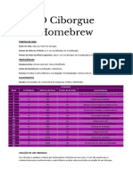 Ciborgue Homebrew Matheo 2.0