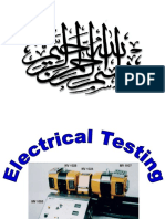 Electrical Testing - Part 1