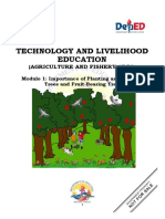 Technology and Livelihood Education: (Agriculture and Fishery Arts)