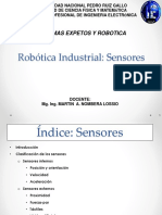 Robotica Industrial SENSORES Exposicion