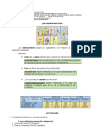 Los Demostrativos