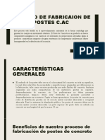 Proceso de Fabricaion de Postes C