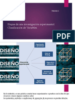 Semana 2 - Etapas de Una Investigación Experimental