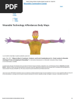 Wearable Technology Affordances Body Maps - Wearable Computing Center - Georgia Tech