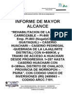 Informe de Huachari