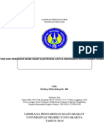 Pelatihan Pembuatan Dan Pengisian Bank Resep Elektronik Untuk Meningkatkan Efisiensi Pengarsipan Resep Masakan