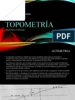 Topometría: Altimetría y nivelación