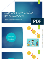 Aula 12 - Medidas e Avaliação em Psicologia I