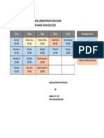 Jadwal Praktikum