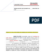 Modelo Ação Declaratória de Nulidade de Cláusula Abusiva Com Repetição de Indébito - Liminar - Plano de Saúde