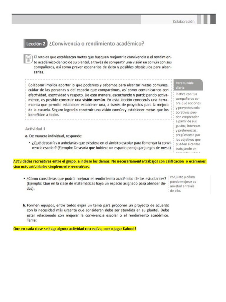 Actividad 2 - Tutoria | PDF | Crecimiento personal y profesional